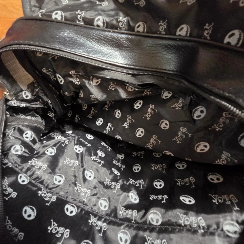 Disney Nightmare Before Christmas Jack Skellington Messenger Bag Crossbody Goth